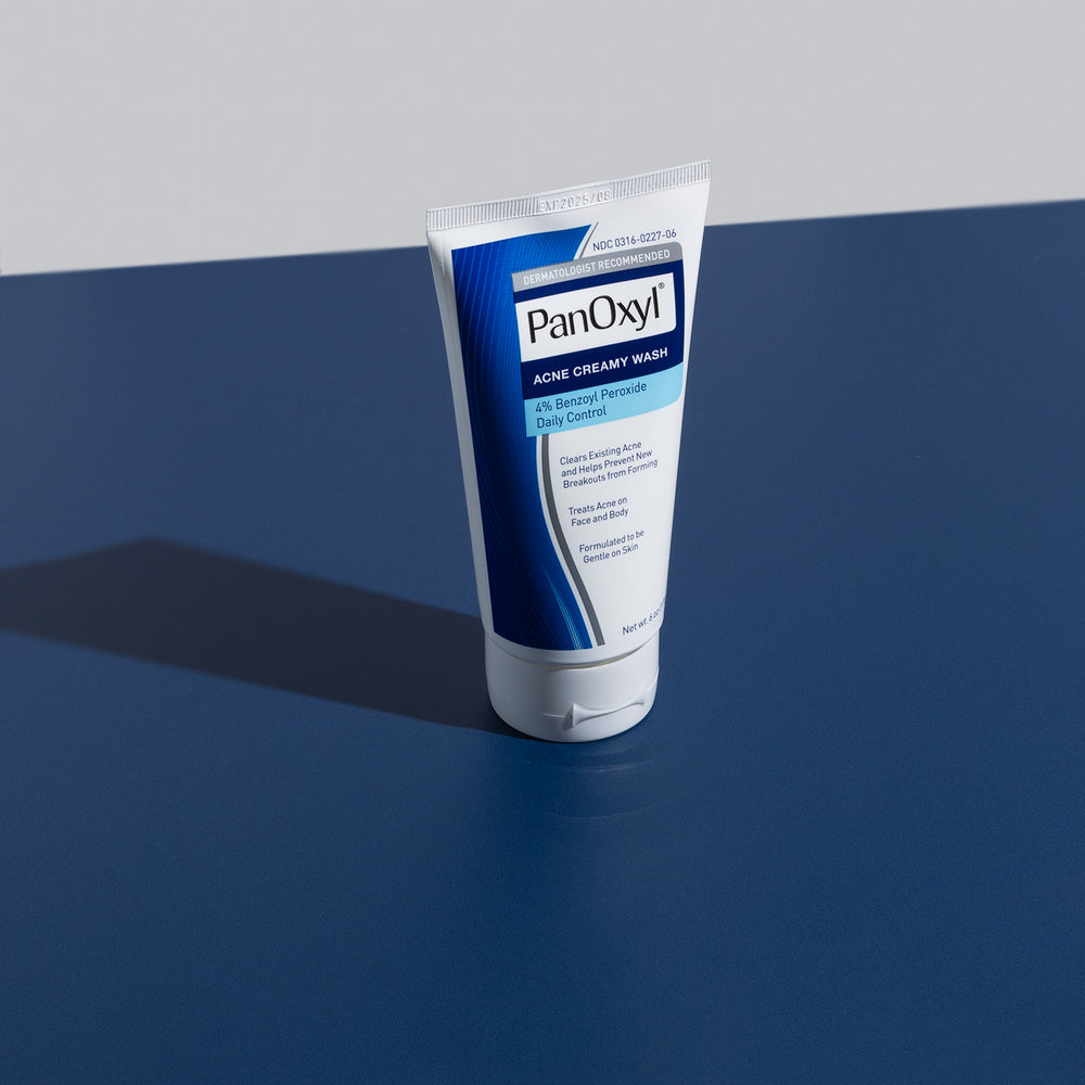Acne Creamy Wash Benzoyl Peroxide 4% Daily Control 6.0 oz | Luminescent
